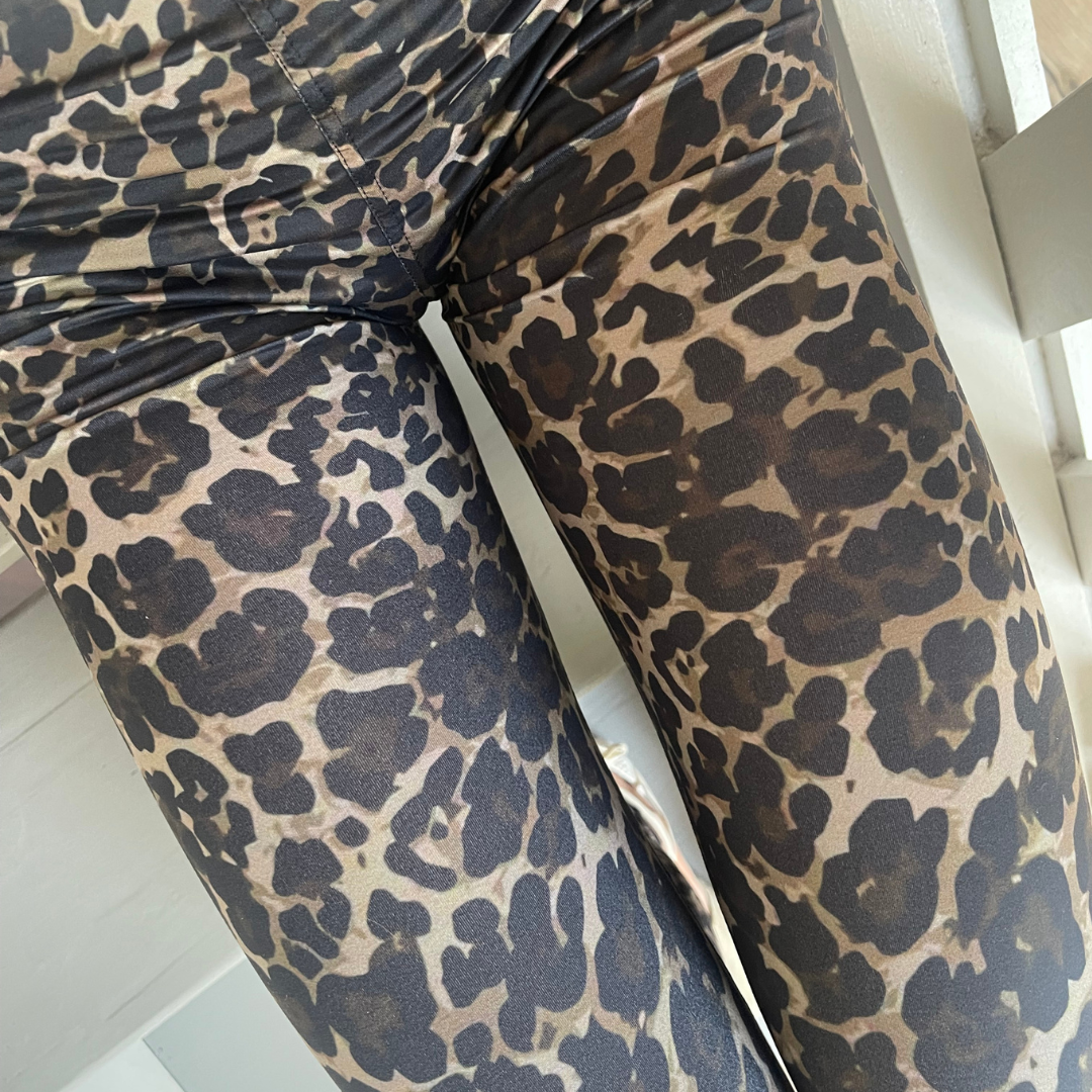 Leopard Luxe Ladies Leggings