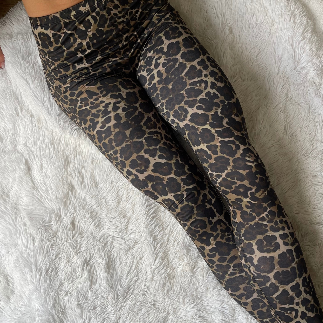 Leopard Luxe Ladies Leggings