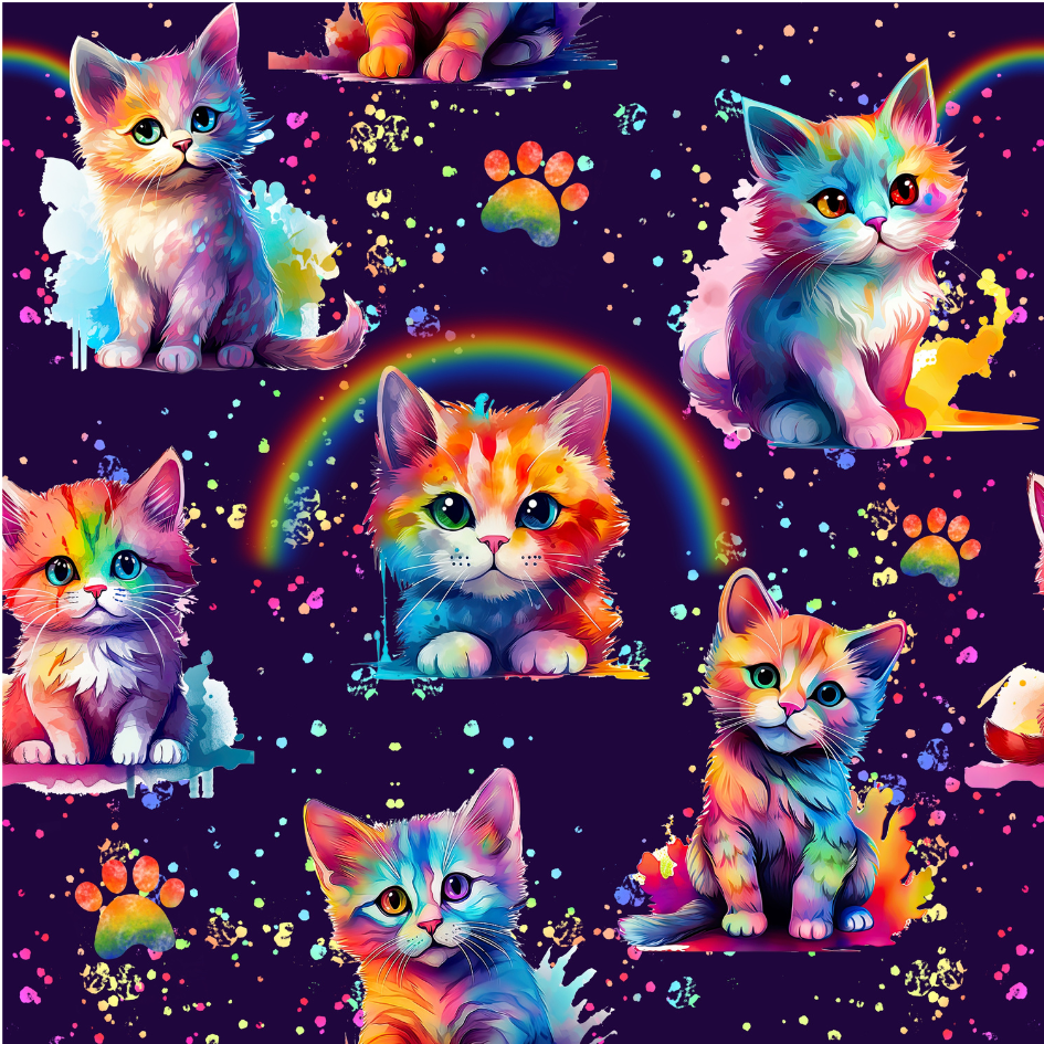 Crazy Cat Lady Poppets Leggings