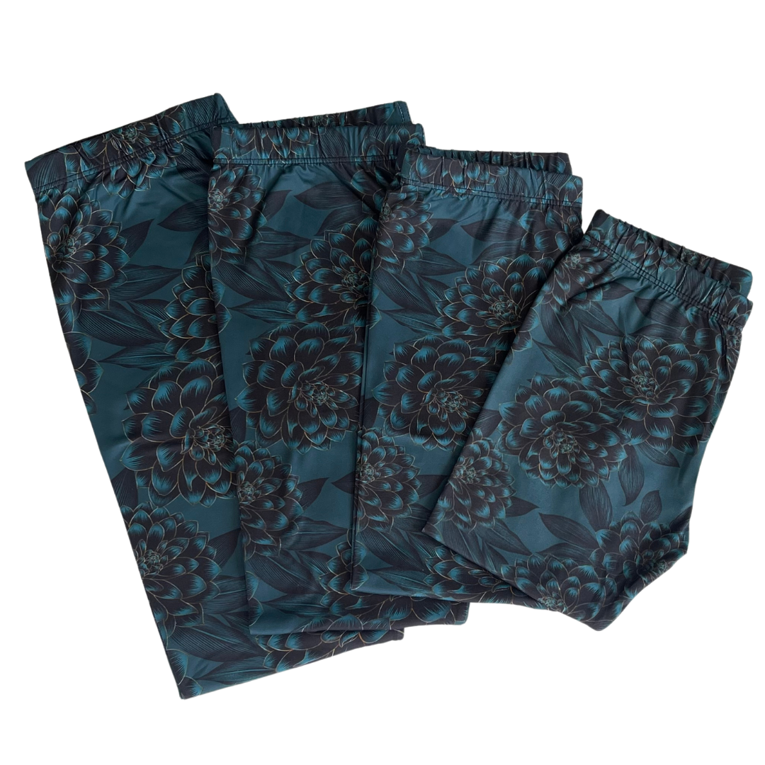 Dashing Dahlia Poppets Leggings