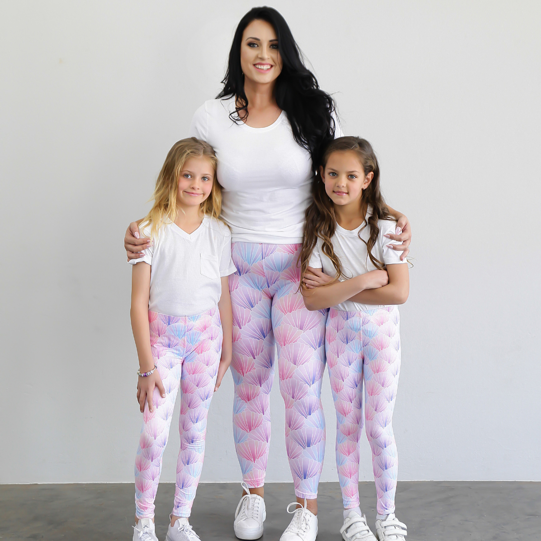Little Mermaid Poppets Leggings