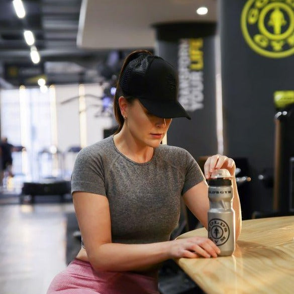 Black Cap - Pony Mesh